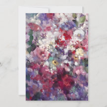 Bouquet De Fleurs D'Été En Aquarelles