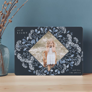 Cartes Pour Fêtes Annuelles Bouquet d'hiver   Hanoukka Photo