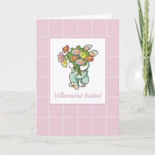 Cartes Pour Fêtes Annuelles Bouquet slovaque des Bénédictions de Pâques