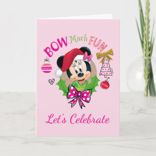 Cartes Pour Fêtes Annuelles Bow beaucoup amusant