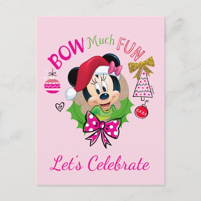 Cartes Pour Fêtes Annuelles Bow beaucoup amusant (Devant)