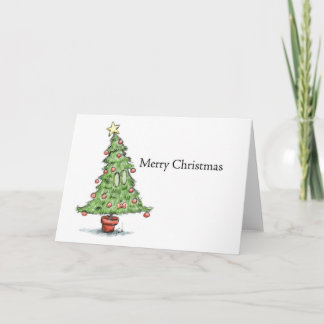 Cartes Pour Fêtes Annuelles Bow Tie Christmas