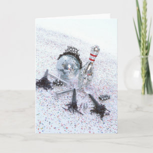 Cartes Pour Fêtes Annuelles Bowling_Nouvel_Année