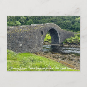 Cartes Pour Fêtes Annuelles "Bridge Over the Atlantic", Seil Island, Écosse