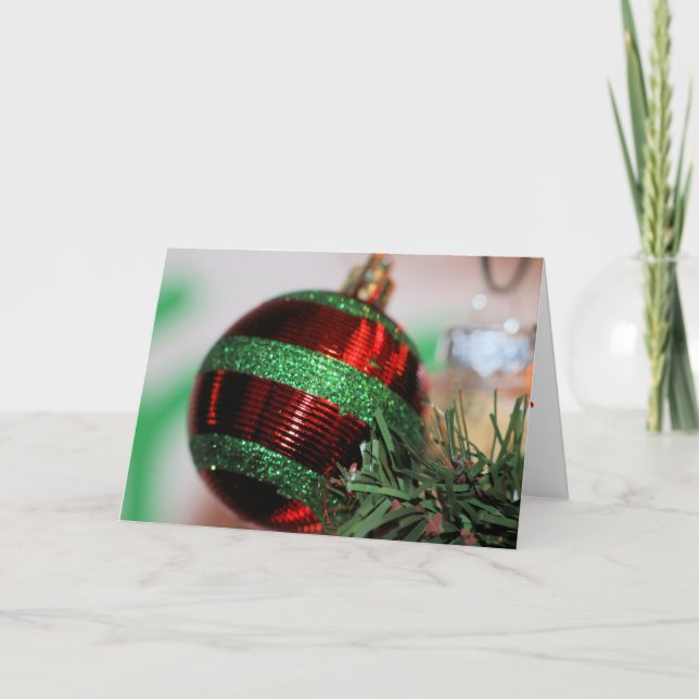 Cartes Pour Fêtes Annuelles brillant (Devant)