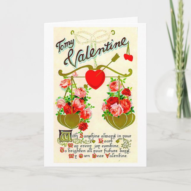 Cartes Pour Fêtes Annuelles Bronzez Dans Votre Coeur (Devant)