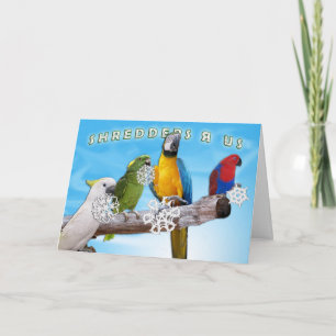 Cartes Pour Fêtes Annuelles Broyeurs R Us