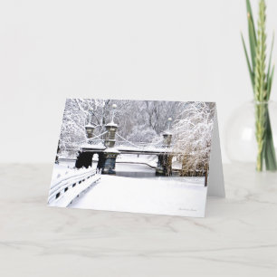 Cartes Pour Fêtes Annuelles Bruits de silence : Jardin-Salutation publique de