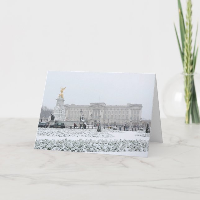Cartes Pour Fêtes Annuelles Buckingham Palace (Devant)