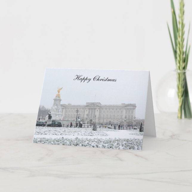 Cartes Pour Fêtes Annuelles Buckingham Palace (Devant)