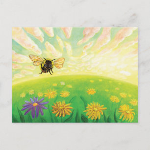 Cartes Pour Fêtes Annuelles Bumblebee sur l'Horizon