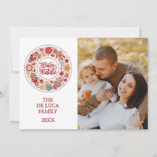 Cartes Pour Fêtes Annuelles Buon Natale