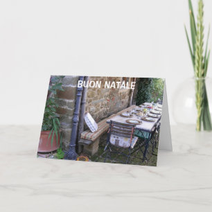 CARTES POUR FÊTES ANNUELLES BUON NATALE - NOËL ITALIEN