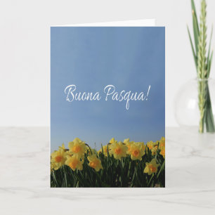 Cartes Pour Fêtes Annuelles Buona Pasqua Italien Bonne Pâques