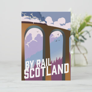 Cartes Pour Fêtes Annuelles By Rail Écosse