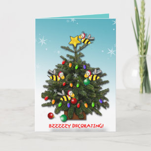 CARTES POUR FÊTES ANNUELLES BZZZZZY DÉCORANT !