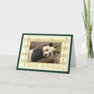 Cartes Pour Fêtes Annuelles c-panda-296