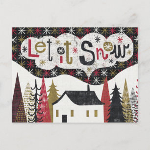 Cartes Pour Fêtes Annuelles Cabine de Noël irrégulier