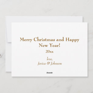 Cartes Pour Fêtes Annuelles Cabine d'hiver et Snowman   Noël aquarelle