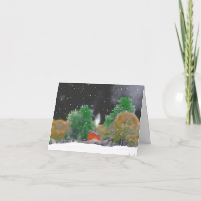 Cartes Pour Fêtes Annuelles Cabine du Kentucky (Devant)