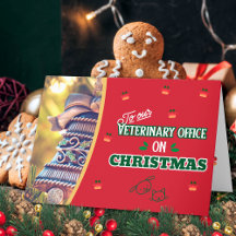 Cabinet Vétérinaire Noël Chat et Chien Fêtes 