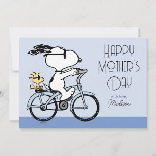 Cartes Pour Fêtes Annuelles Cacahuètes Bonne fête des mères