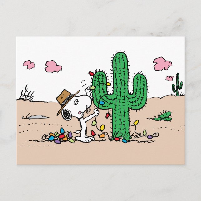 Cartes Pour Fêtes Annuelles cacahuètes | Décorations Spike pour Noël (Devant)