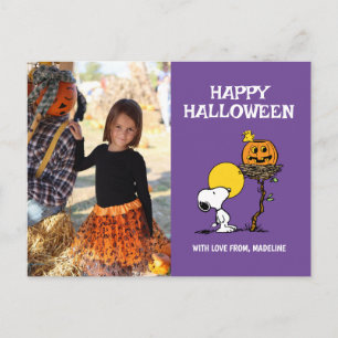 Cartes Pour Fêtes Annuelles cacahuètes Happy Halloween Snoopy & Woodstock