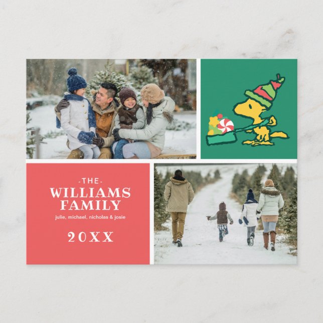 Cartes Pour Fêtes Annuelles cacahuètes | Plus Le Merrier Est Merrier (Devant)