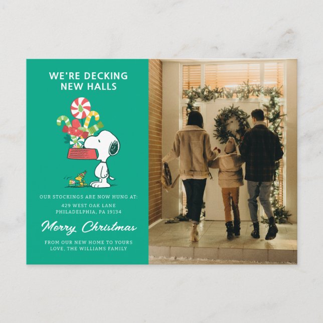 Cartes Pour Fêtes Annuelles cacahuètes | Plus Le Merrier Est Merrier (Devant)