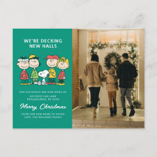 Cartes Pour Fêtes Annuelles Cacahuètes Sapin de Noël à la menthe poivrée