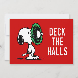Cartes Pour Fêtes Annuelles cacahuètes   Snoopy for the Holidays Ajouter vos p