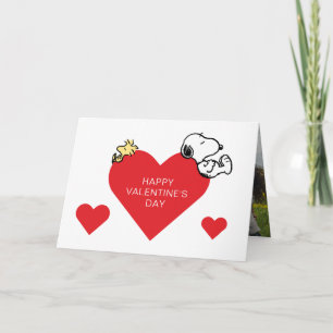 Cartes Pour Fêtes Annuelles cacahuètes Woodstock & Snoopy Valentine