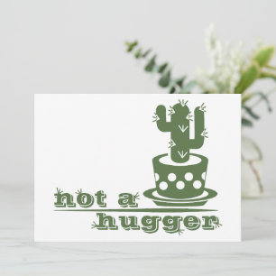 Cartes Pour Fêtes Annuelles Cactus Pas un gros cactus drôle dire