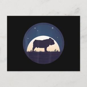 Cartes Pour Fêtes Annuelles Cadeau Bulldog Cadeau de Bulldog Lover en anglai