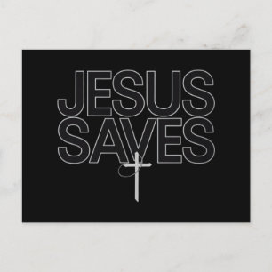 Cartes Pour Fêtes Annuelles Cadeau chrétien verset biblique Jésus foi