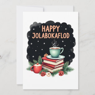 Cartes Pour Fêtes Annuelles Cadeau de célébration de famille Joyeux Jolabokafl