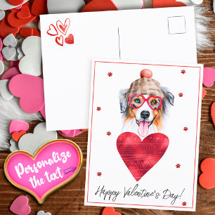 Cartes Pour Fêtes Annuelles Cadeau de la Saint-Valentin pour amateur de chiens