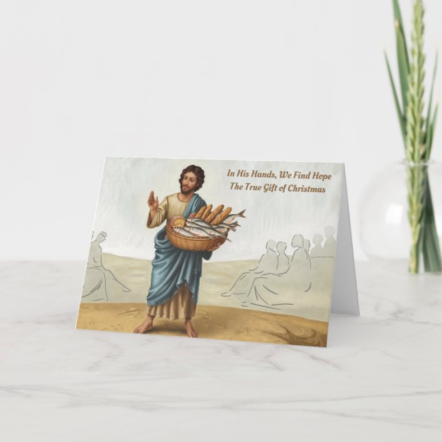 Cartes Pour Fêtes Annuelles Cadeau de Noël (Devant)
