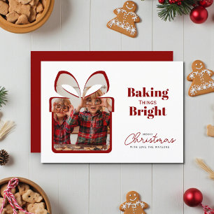 Cartes Pour Fêtes Annuelles cadeau de noël personnalisé photo vacances