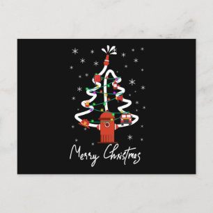 Cartes Pour Fêtes Annuelles Cadeau de pompier  Joyeux pompier de Noël