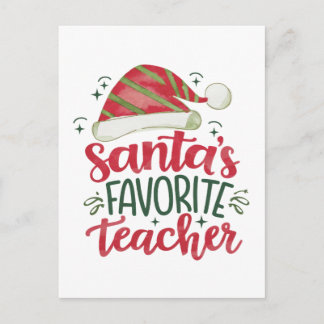 Cartes Pour Fêtes Annuelles Cadeau pour Enseignant | L'enseignant préféré du P