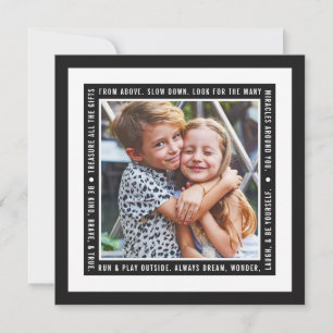 Cartes Pour Fêtes Annuelles Cadeaux au trésor Noir Photo