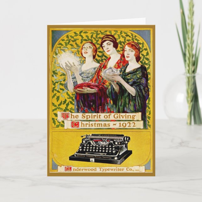 Cartes Pour Fêtes Annuelles Cadeaux de Noël (Devant)