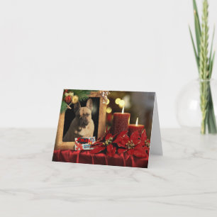 Cartes Pour Fêtes Annuelles Cadeaux de Noël pour Bouledogue Français