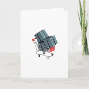 Cartes Pour Fêtes Annuelles Cadeaux en chariot
