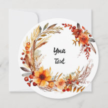 Cadre de Thanksgiving aquarelle