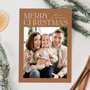 Cartes Pour Fêtes Annuelles Café moderne Joyeux Noël Photo