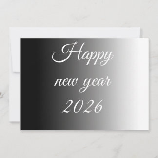 Cartes Pour Fêtes Annuelles Calm greeting in new year 