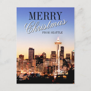 Cartes Pour Fêtes Annuelles Campagne de Seattle